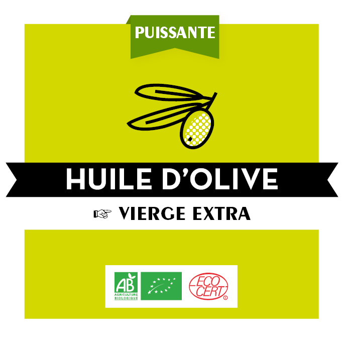 Huile d'Olive Vierge Extra - Puissante - Bio - Espagne - BIB10L