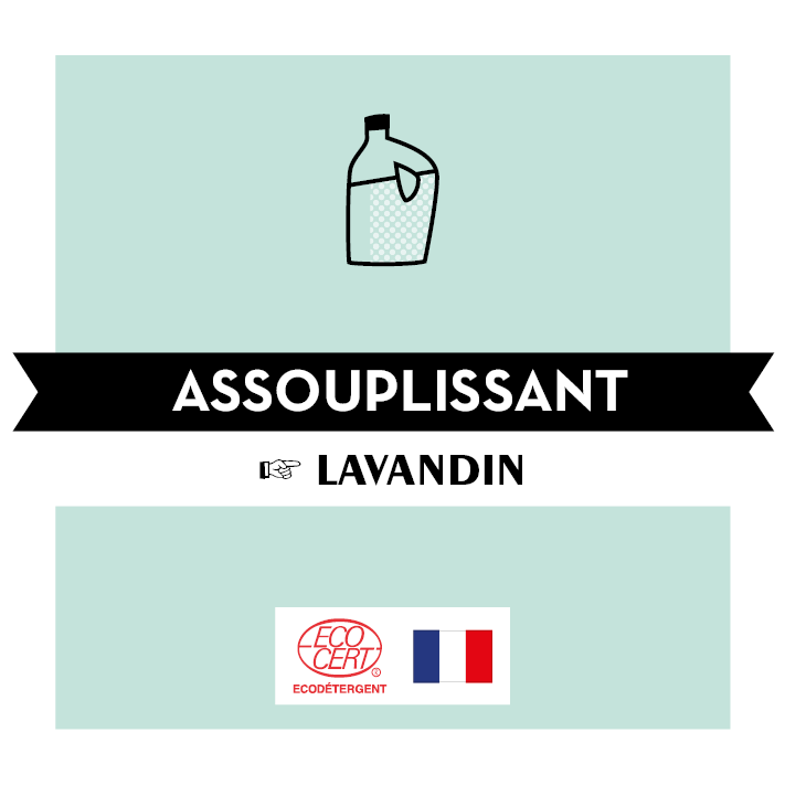 Assouplissant tout linge lavandin - BIB10L - Eco Detergent