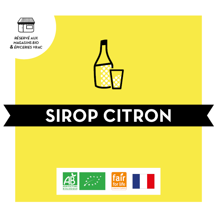 Sirop de Citron Bio - BIB 10L