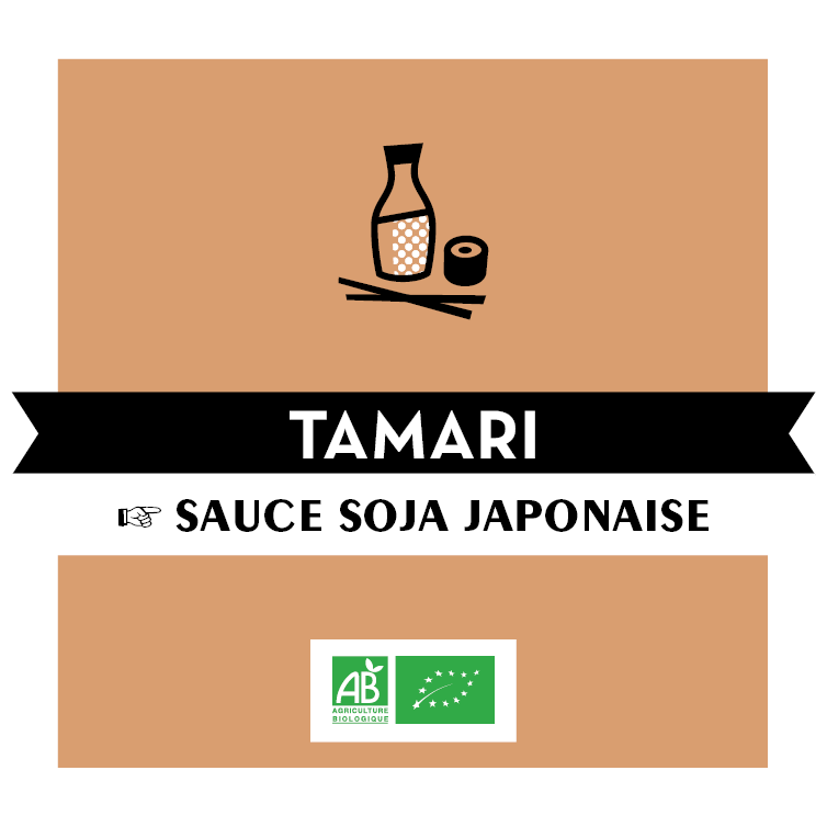 Tamari Sauce Soja - Origine Japon - Bio - BIB10L